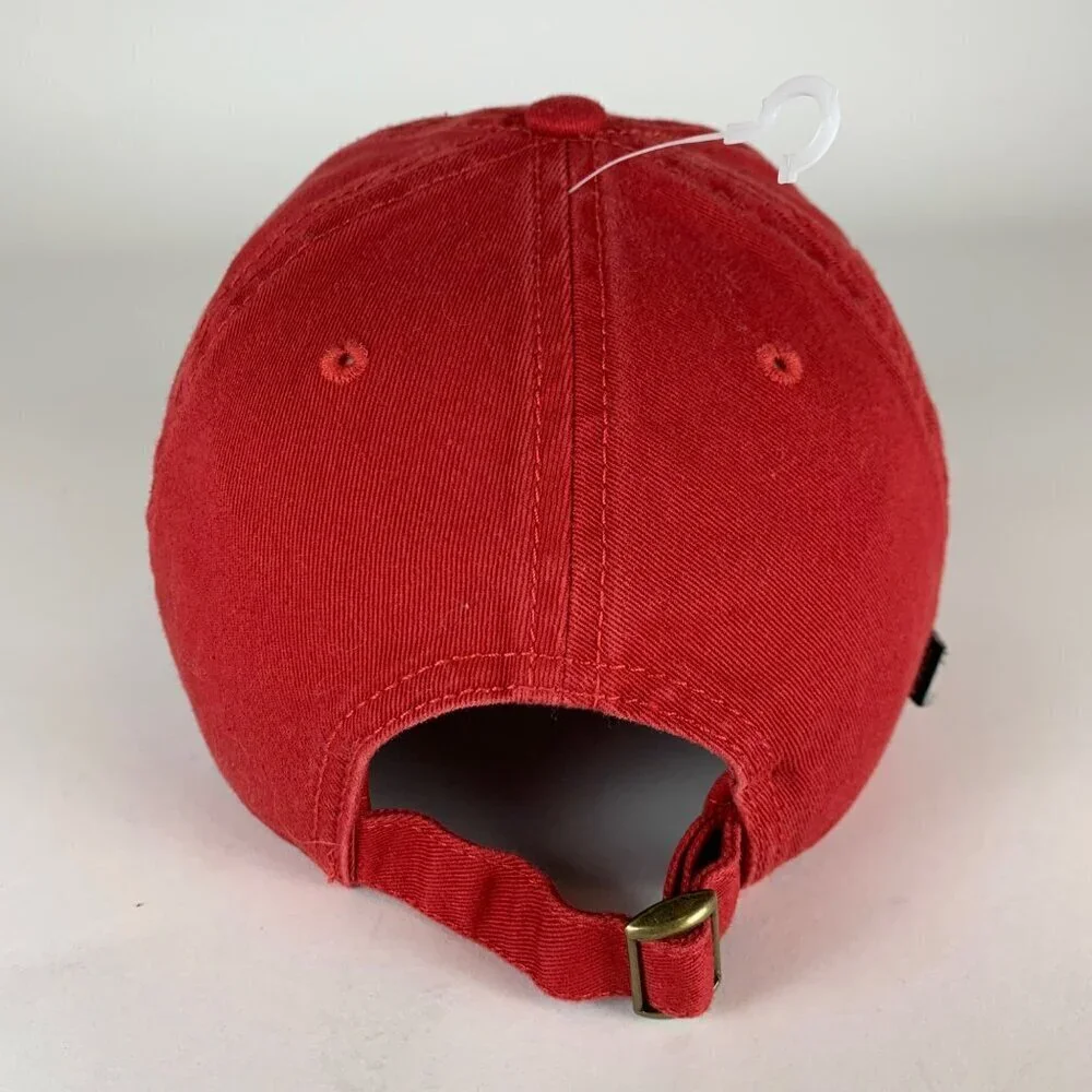 Liberty Flames NCAA Red Legacy Relaxed Fit Strapback Adjustable Hat New